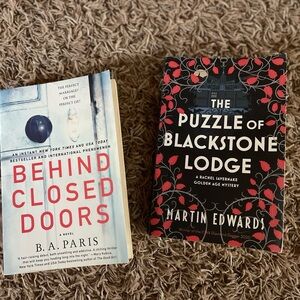 2 soft cover books